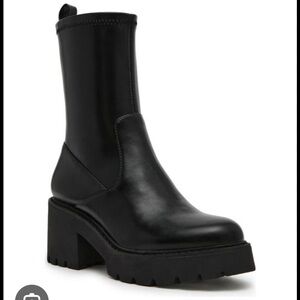 Dolce Vita Black Heeled Boots